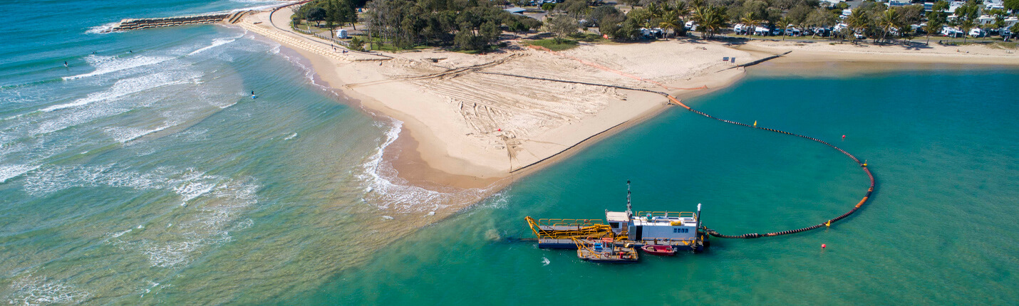 Coastal protection banner