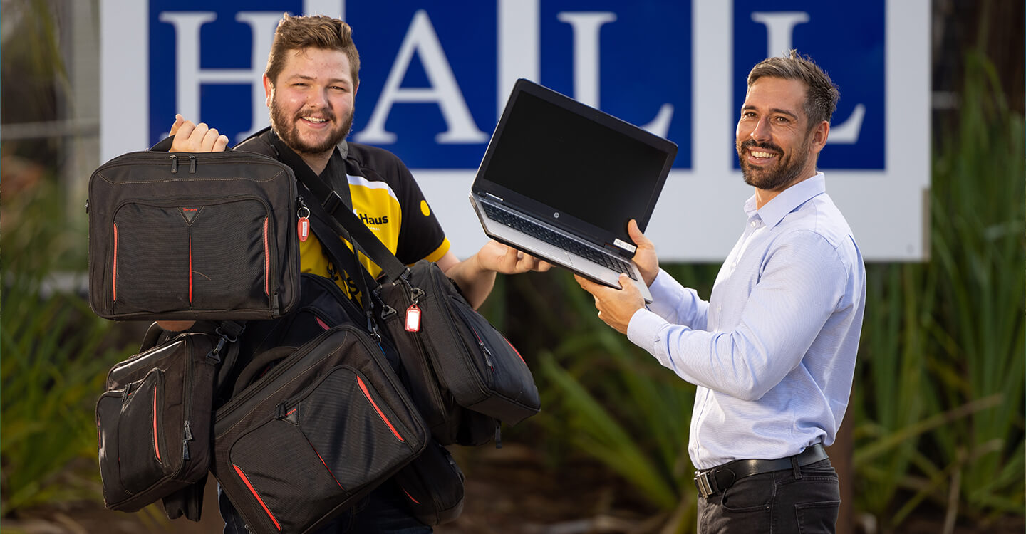 Device donation bridges digital divide