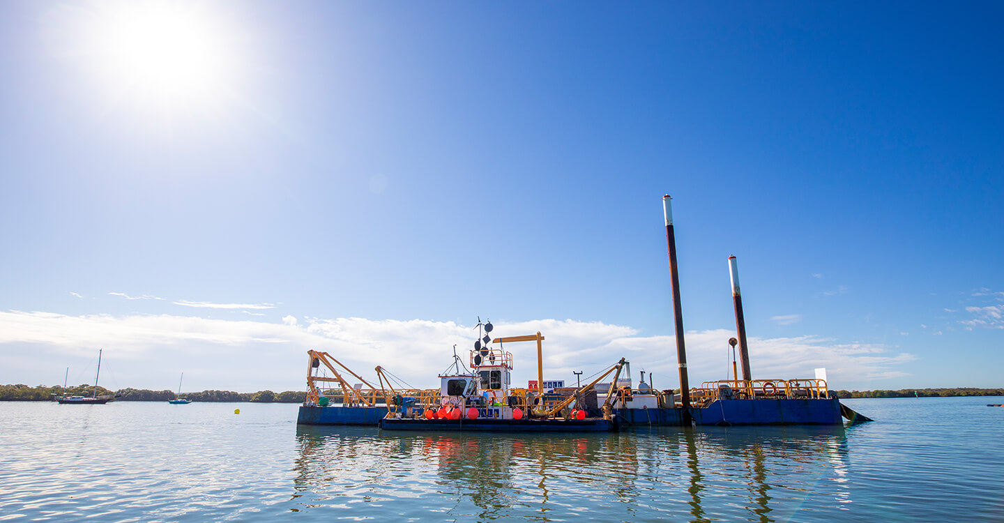 Dredging betters boating conditions