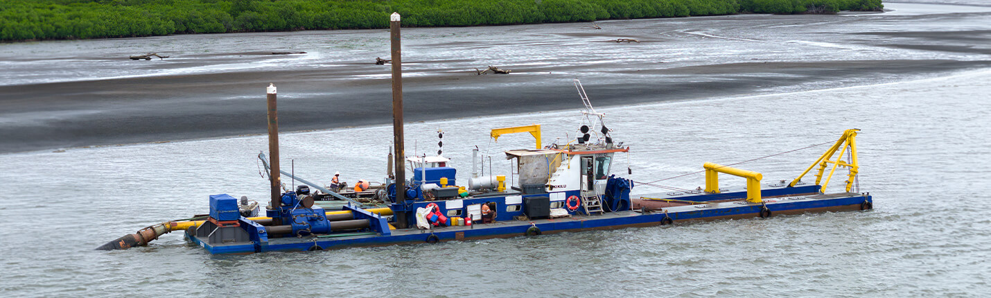 Flood mitigation dreding