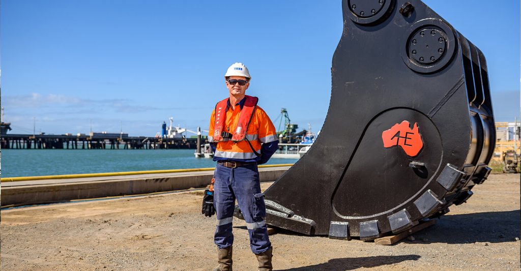 Queensland companies rock bucket build