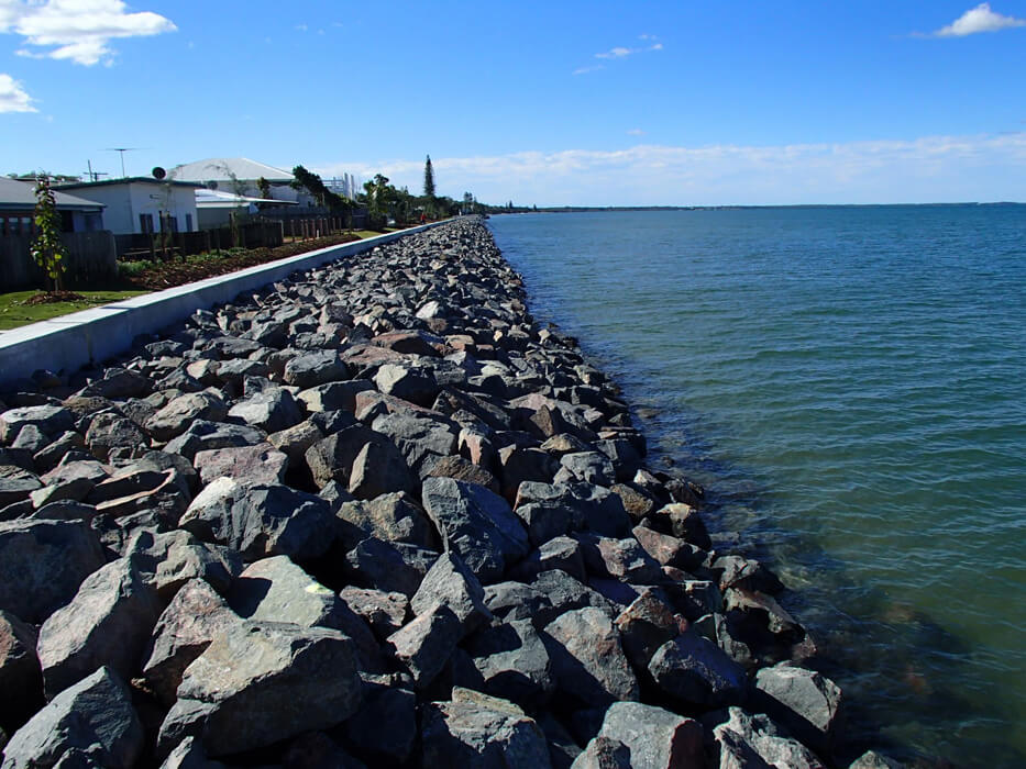 Beachmere Biggs Avenue seawall replacement