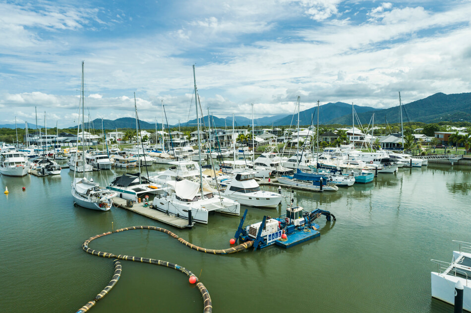 Bluewater Canal maintenance dredging