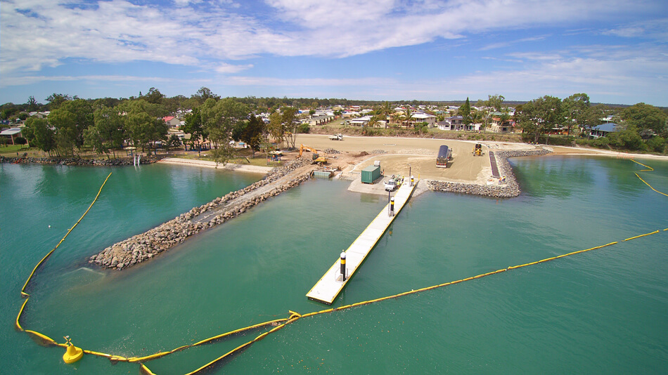 Burrum Heads boat ramp and car-trailer park