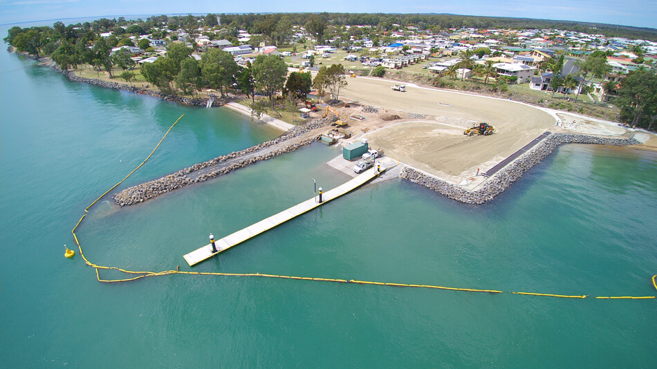 Burrum Heads boat ramp and car-trailer park
