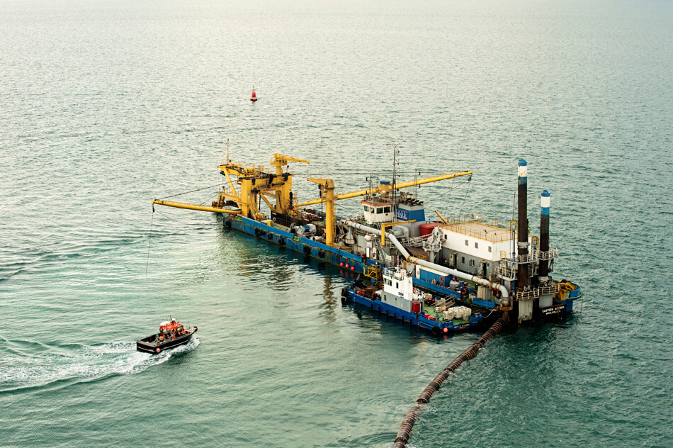 Charles Point Patches shipping channel
