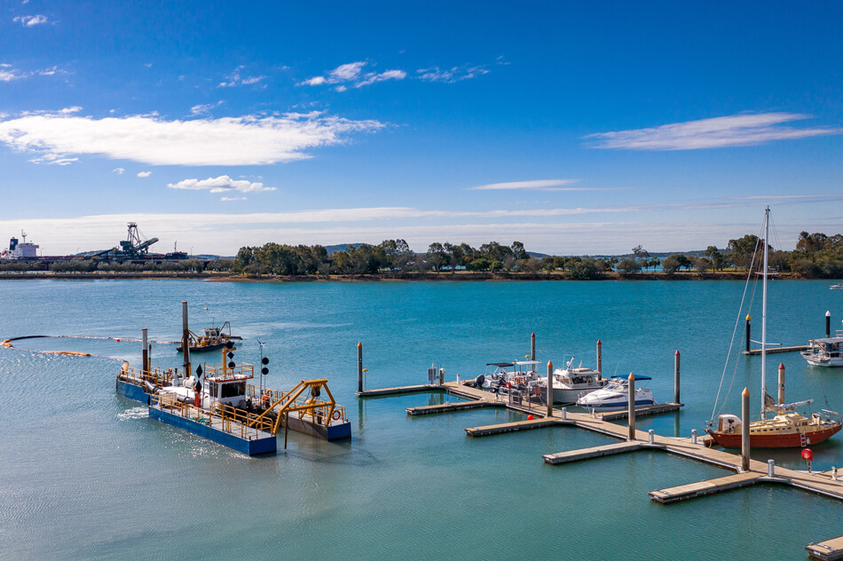 Gladstone Marina Maintenance Lumstrum Dredging