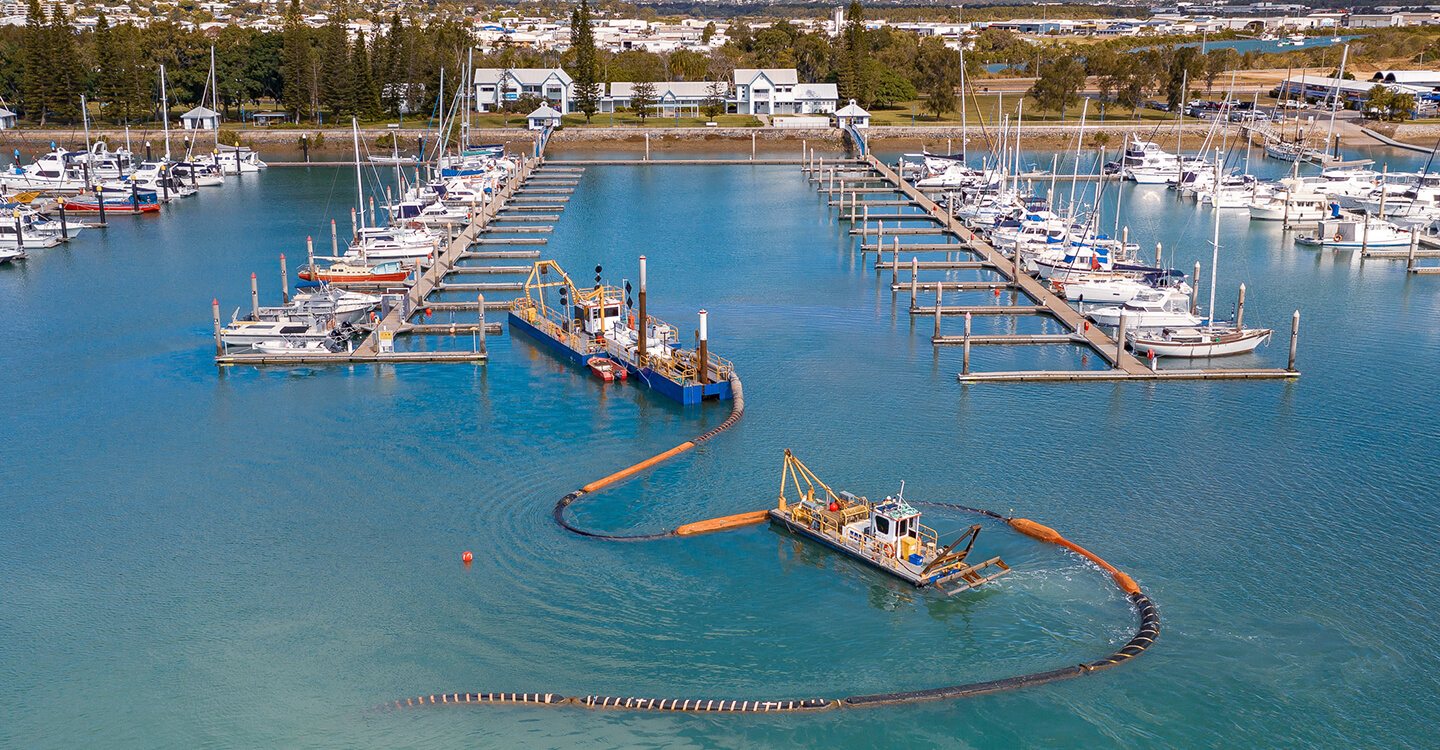 Gladstone Marina Maintenance Lumstrum Dredging