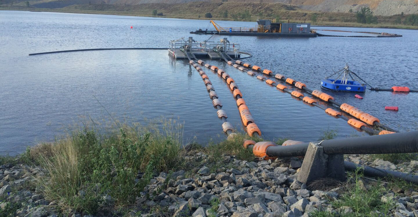 Hail Creek Mine tailings dredging