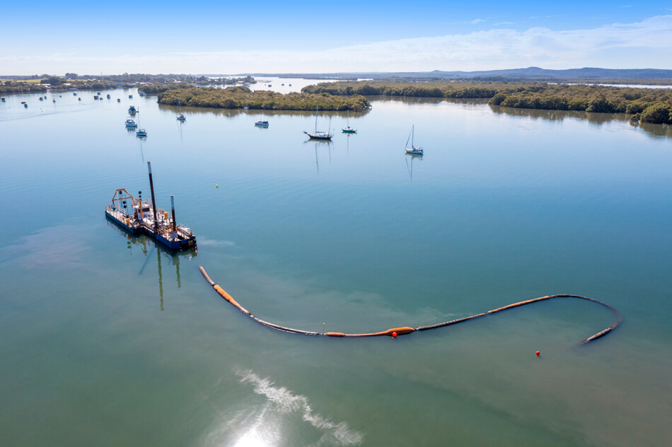 Jacobs Well maintenance channel dredging