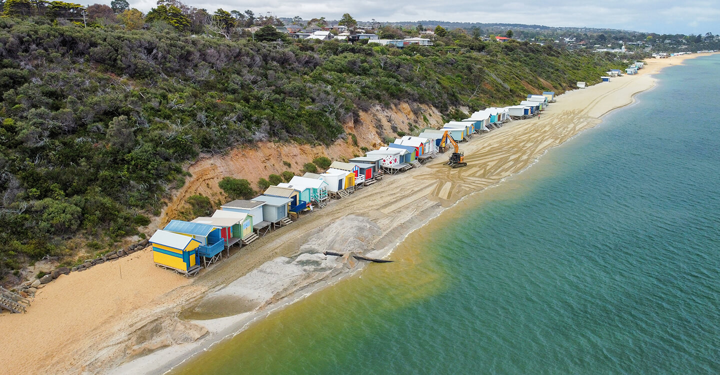 Mount Martha beach renourishment