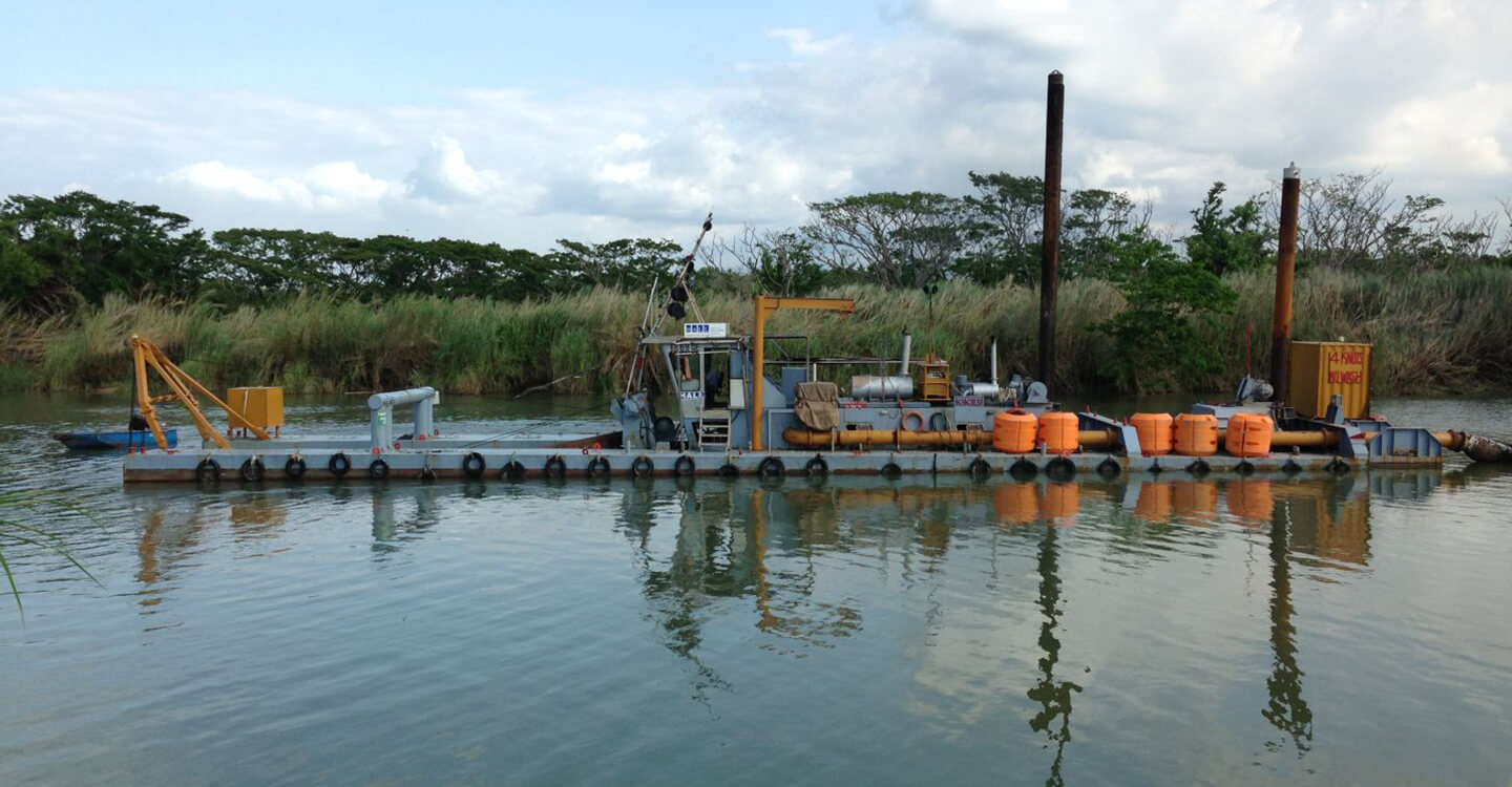 Nadi River dredging Stage 1 of 3