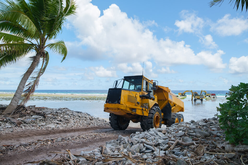 Niutao boat harbour and Nukulaelae small works