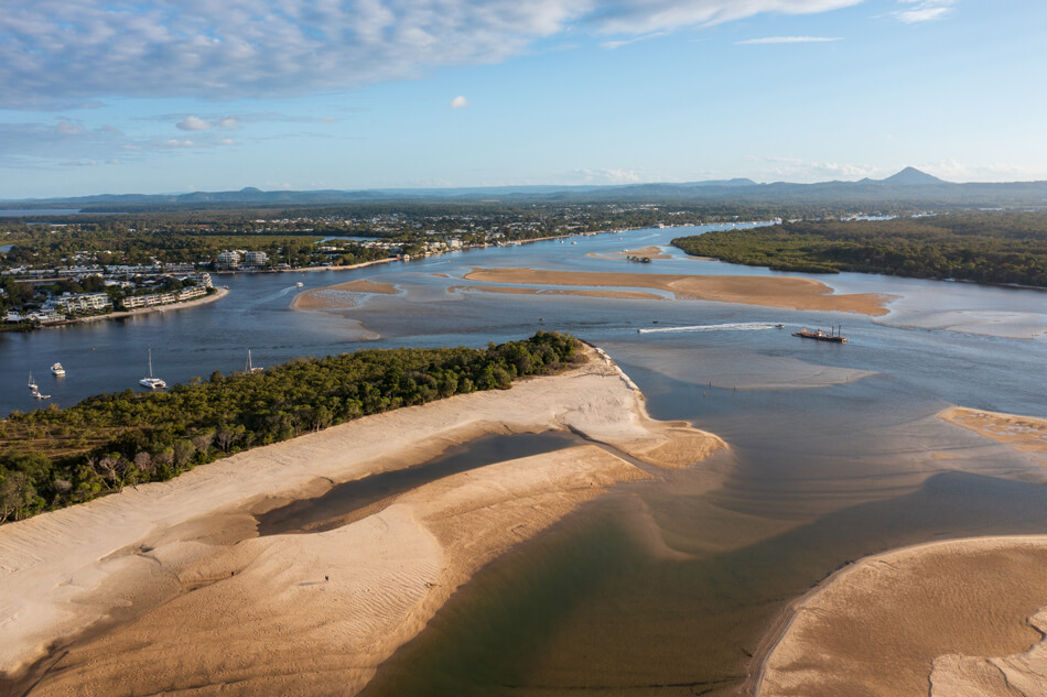 Noosa dog beach nourishment and reprofiling works