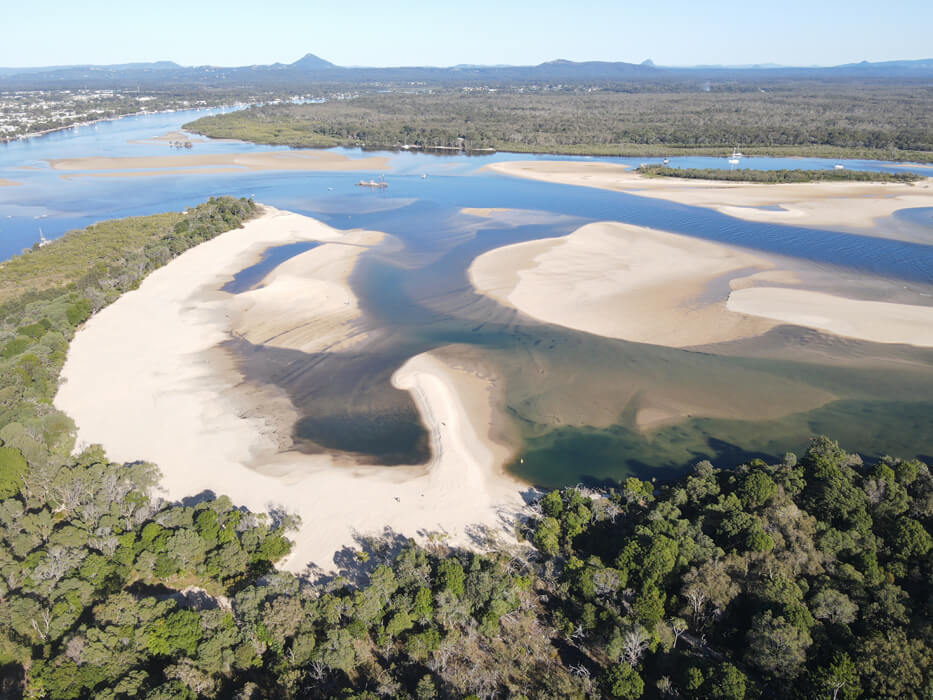 Noosa dog beach nourishment and reprofiling works