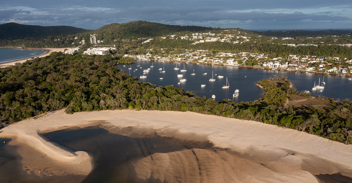 Noosa dog beach nourishment and reprofiling works