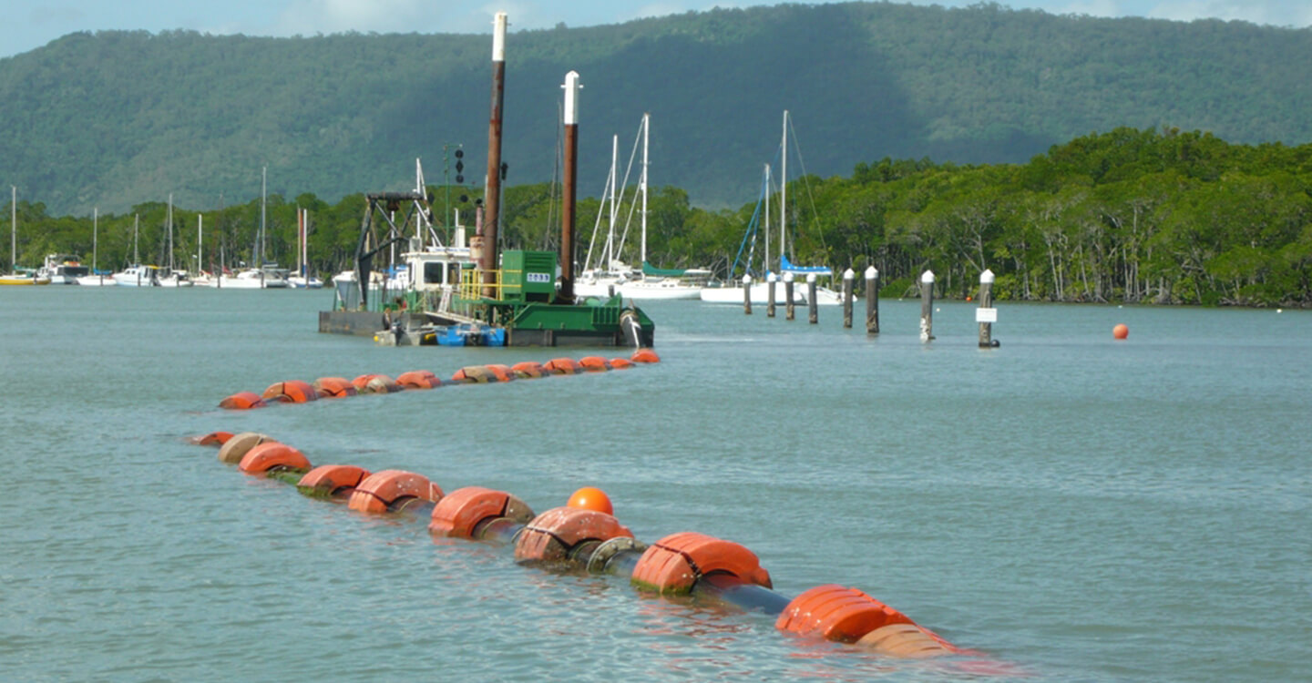Port Douglas boat harbour dredging