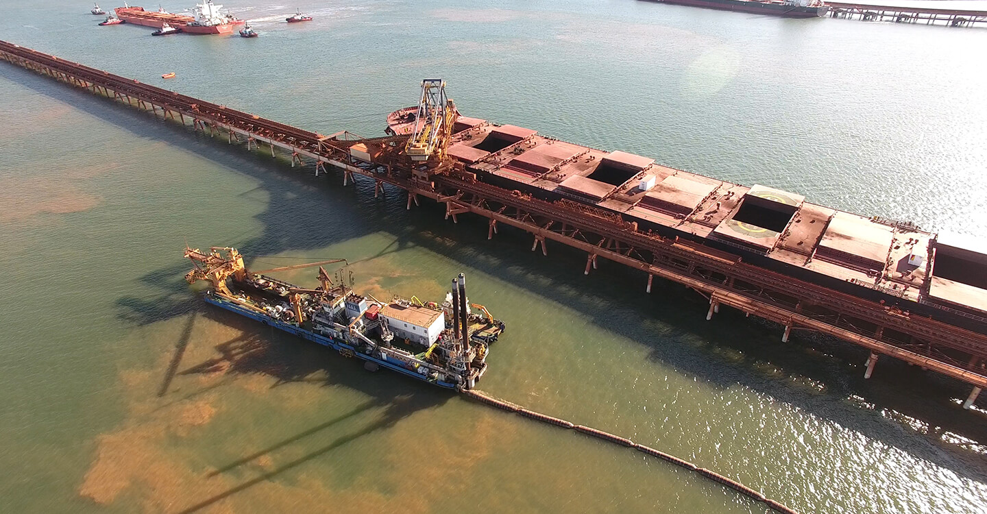 Port of headland tug infrastructure