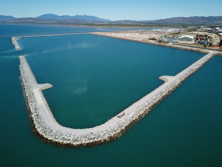Port of Townsville rock wall