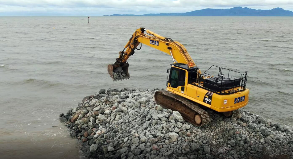 Port of Townsville rock wall