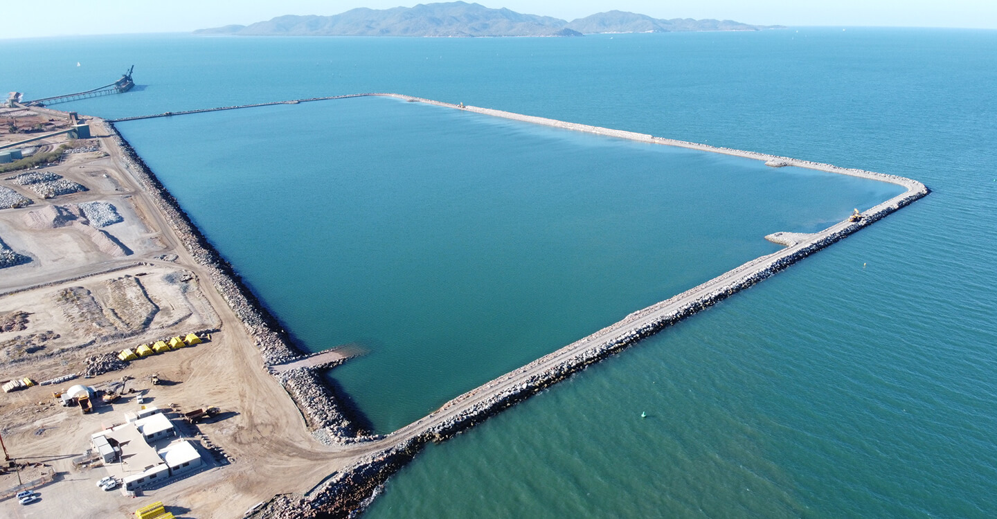 Port of Townsville rock wall