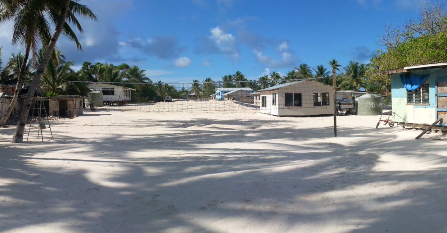 Tuvalu borrow pit reclamation project