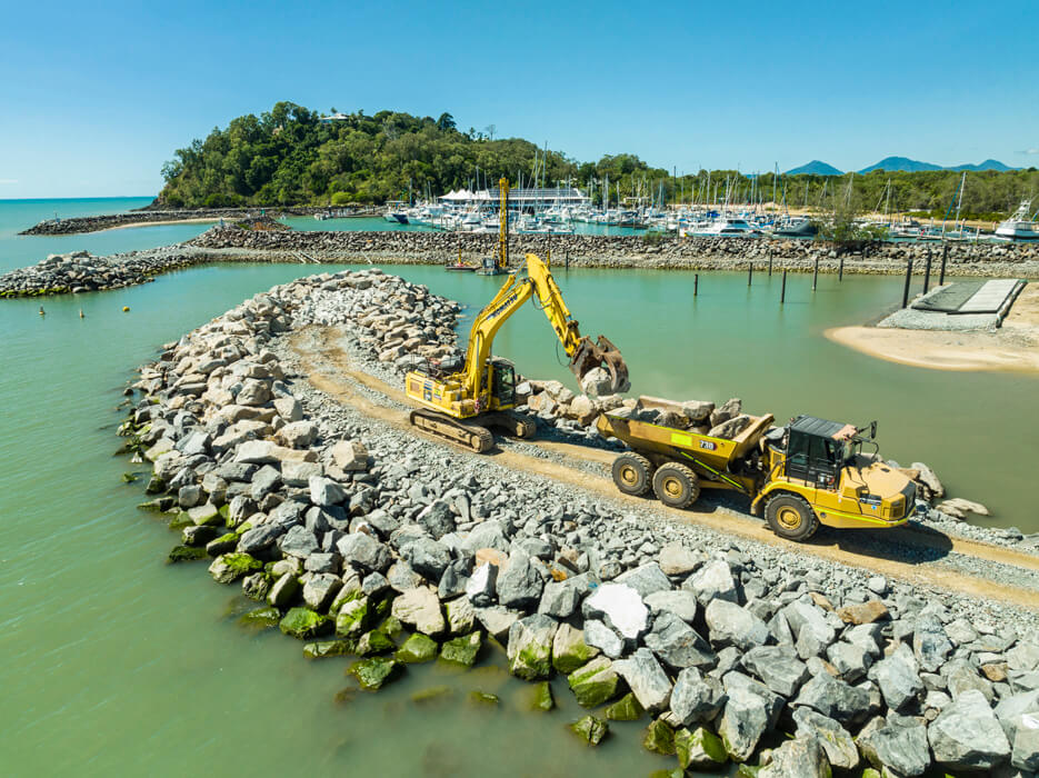 Yorkeys Knob boating infrastructure