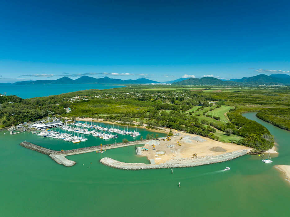 Yorkeys Knob boating infrastructure